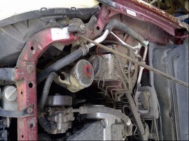 2006 HONDA CR-V, BURGUNDY, LX, 2.4L, AT, FWD,  A25113
